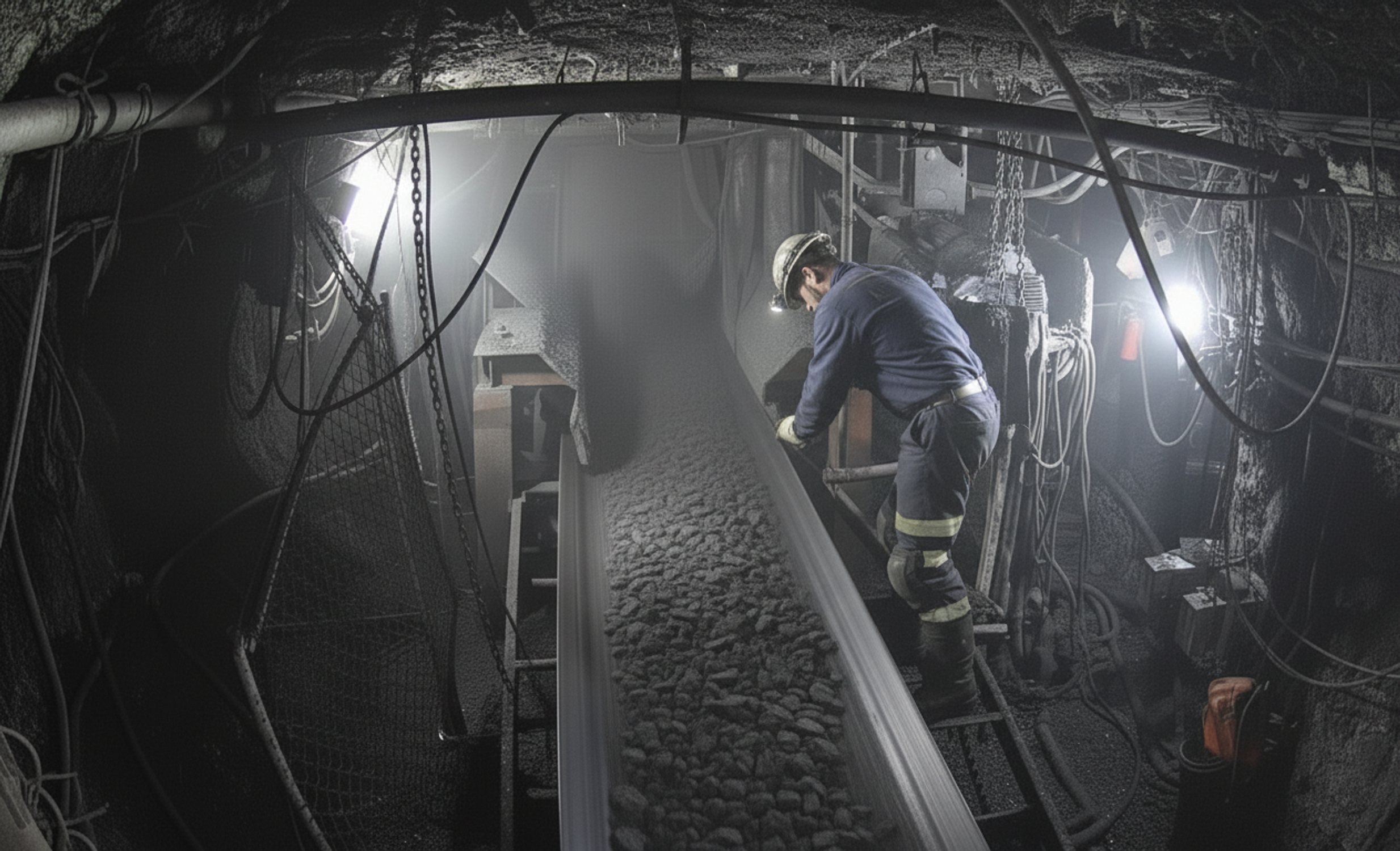 Coal mine conveyor